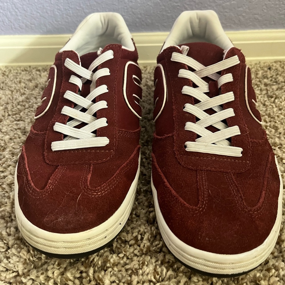 Etnies men’s locut maroon suede